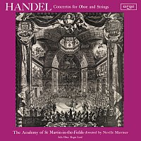 Přední strana obalu CD Handel: Oboe Concertos Nos. 1–3; Recorder Concertos