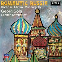 Přední strana obalu CD Romantic Russia