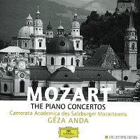 Přední strana obalu CD Mozart: The Piano Concertos