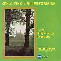 Přední strana obalu CD Choral Music of Schubert & Brahms