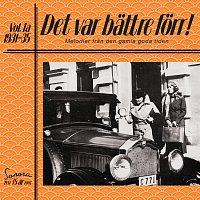 Přední strana obalu CD Det var battre forr Volym 1a 1931-1935