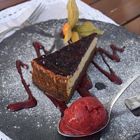 Gâteau au fromage au chocolat