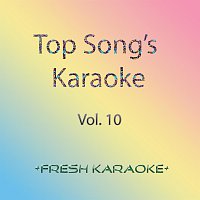 Přední strana obalu CD Top Song's Karaoke, Vol. 10