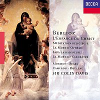 Přední strana obalu CD Berlioz: L'Enfance du Christ; La Mort de Cléopatre; La Mort d'Ophélie etc