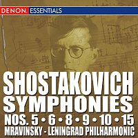 Přední strana obalu CD Shostakovich: Symphonies Nos. 5 - 6 - 8 - 9 - 10 - 15