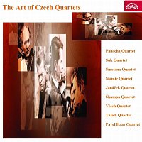 Přední strana obalu CD The Art of Czech Quartets