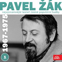 Přední strana obalu CD Nejvýznamnější textaři české populární hudby Pavel Žák (1967-1975) 1.