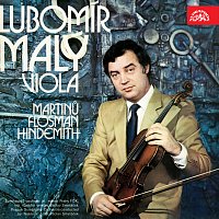 Přední strana obalu CD Lubomír Malý - viola (Martinů, FLosman, Hindemith)