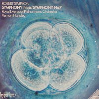 Přední strana obalu CD Simpson: Symphonies Nos. 6 & 7