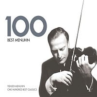 Přední strana obalu CD 100 Best Menuhin