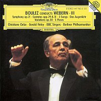 Přední strana obalu CD Boulez conducts Webern III