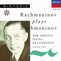 Přední strana obalu CD Rachmaninoff plays Rachmaninoff - The Ampico Piano Recordings