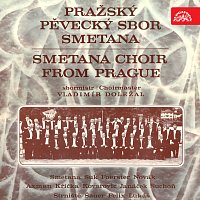 Přední strana obalu CD Umělecký portrét Pražského pěveckého sboru Smetana