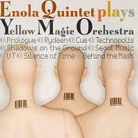 Přední strana obalu CD Enola Quintet Playz Yellow Magic Orchestra