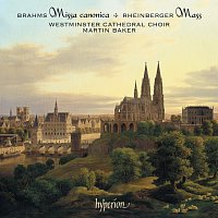 Přední strana obalu CD Brahms & Rheinberger: Masses & Motets