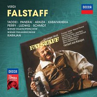 Přední strana obalu CD Verdi: Falstaff