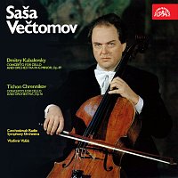 Přední strana obalu CD Saša Večtomov (Kabalevskij: Koncert pro violoncello a orchestr g moll, op. 49 - Chrennikov: Koncert pro violoncello a orchestr)
