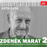 Přední strana obalu CD Nejvýznamnější skladatelé české populární hudby Zdeněk Marat 2 (1970-1974)