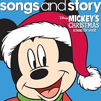 Přední strana obalu CD Songs and Story: Mickey's Christmas Around the World