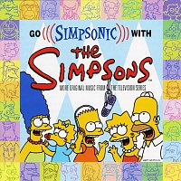 Přední strana obalu CD Go Simpsonic with The Simpsons [More Original Music from the Television Series]