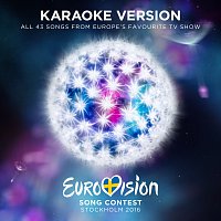 Přední strana obalu CD Eurovision Song Contest 2016 Stockholm [Karaoke Version]