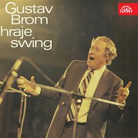 Přední strana obalu CD Gustav Brom hraje swing
