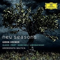 Přední strana obalu CD New Seasons - Glass, Part, Kancheli, Umebayashi