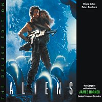 Přední strana obalu CD Aliens: The Deluxe Edition [Original Motion Picture Soundtrack]