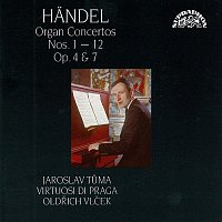 Přední strana obalu CD Händel: Koncerty pro varhany a orchestr 1 - 12