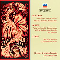 Přední strana obalu CD Glazunov: The Seasons; Concert Waltzes; Schumann: Carnaval