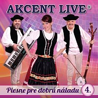 Akcent Live – Piesne pre dobrú náladu 4 CD