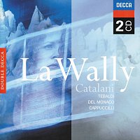 Přední strana obalu CD Catalani: La Wally