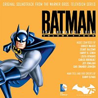 Přední strana obalu CD Batman: The Animated Series, Vol. 4 (Original Soundtrack from the Warner Bros. Television Series)