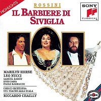 Přední strana obalu CD Il Barbiere di Siviglia "Highlights"