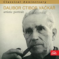 Přední strana obalu CD Classical Anniversary Dalibor Ctibor Vačkář - umělecký portrét