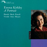 Přední strana obalu CD Emma Kirkby - A Portrait