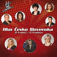 Přední strana obalu CD Hlas Cesko Slovenska - 8 finalistu/ 8 finalistov