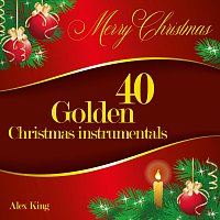Přední strana obalu CD 40 Golden Christmas instrumentals