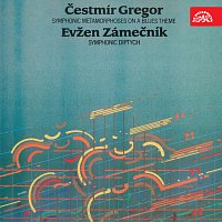 Přední strana obalu CD Gregor: Symfonické metamorfózy na bluesové téma - Zámečník: Symfonický diptych