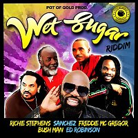 Přední strana obalu CD Wet Sugar Riddim