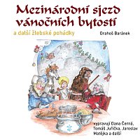 Přední strana obalu CD Baránek: Mezinárodní sjezd vánočních bytostí a další žlebské pohádky