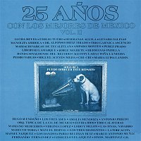 Přední strana obalu CD 25 Anos Con los Mejores de México, Volumen II