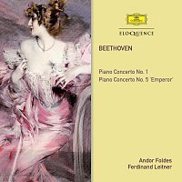 Přední strana obalu CD Beethoven: Piano Concertos Nos. 1 & 5