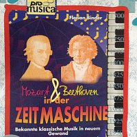 Přední strana obalu CD Mozart und Beethoven in der Zeitmaschine - Bekannte klassische Musik in neuem Gewand