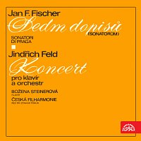 Přední strana obalu CD Fischer: Sedm dopisů (Sonatorům), Feld: Koncert pro klavír a orchestr
