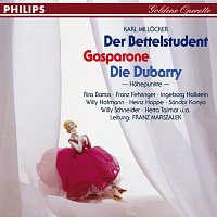 Přední strana obalu CD Der Bettelstudent - Gasparone - Die Dubarry