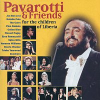 Přední strana obalu CD Pavarotti & Friends For The Children Of Liberia