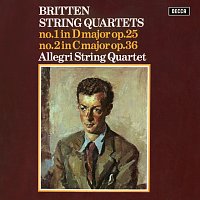 Přední strana obalu CD Britten: String Quartets Nos. 1 & 2