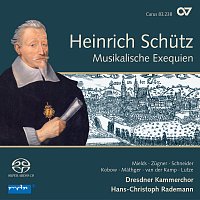 Přední strana obalu CD Schutz: Musikalische Exequien und andere Trauergesange [Complete Recording Vol. 3]