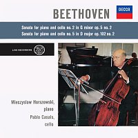 Beethoven: Cello Sonata No. 2 in G Minor, Op. 5 No. 2; Cello Sonata No. 5 in D Major, Op. 102 No. 2 [Pablo Casals – The Philips Legacy, Vol. 1]